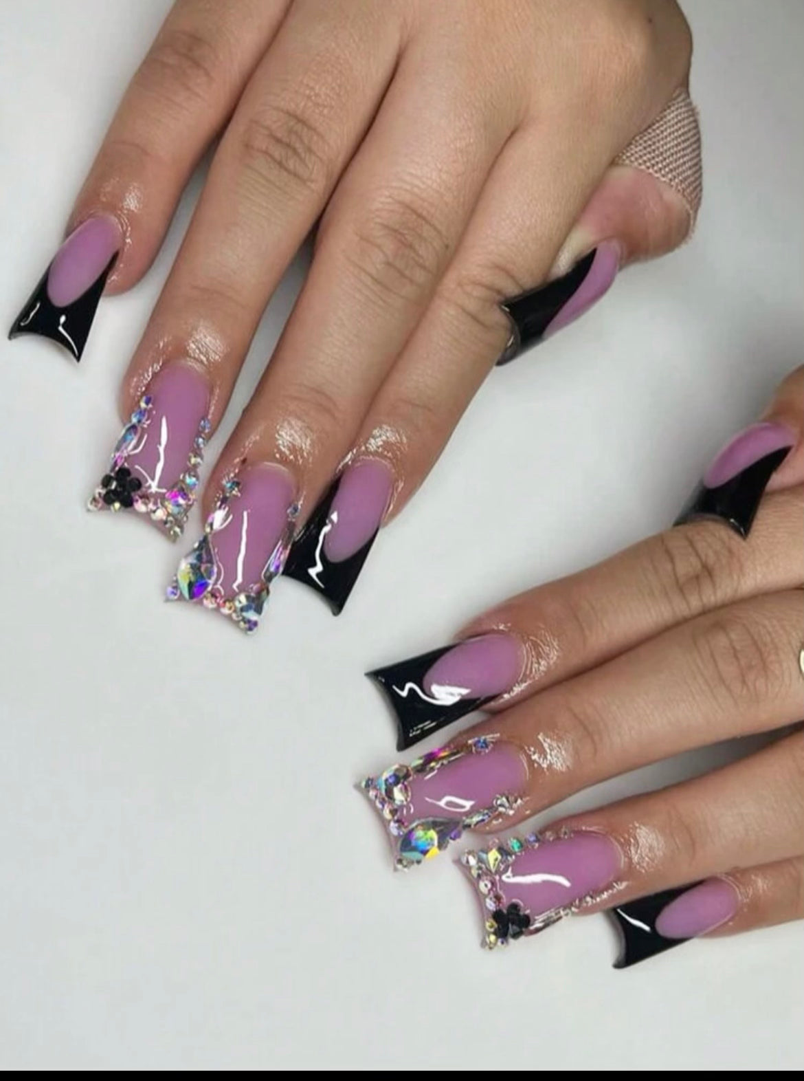 The Purple Duckie Press On