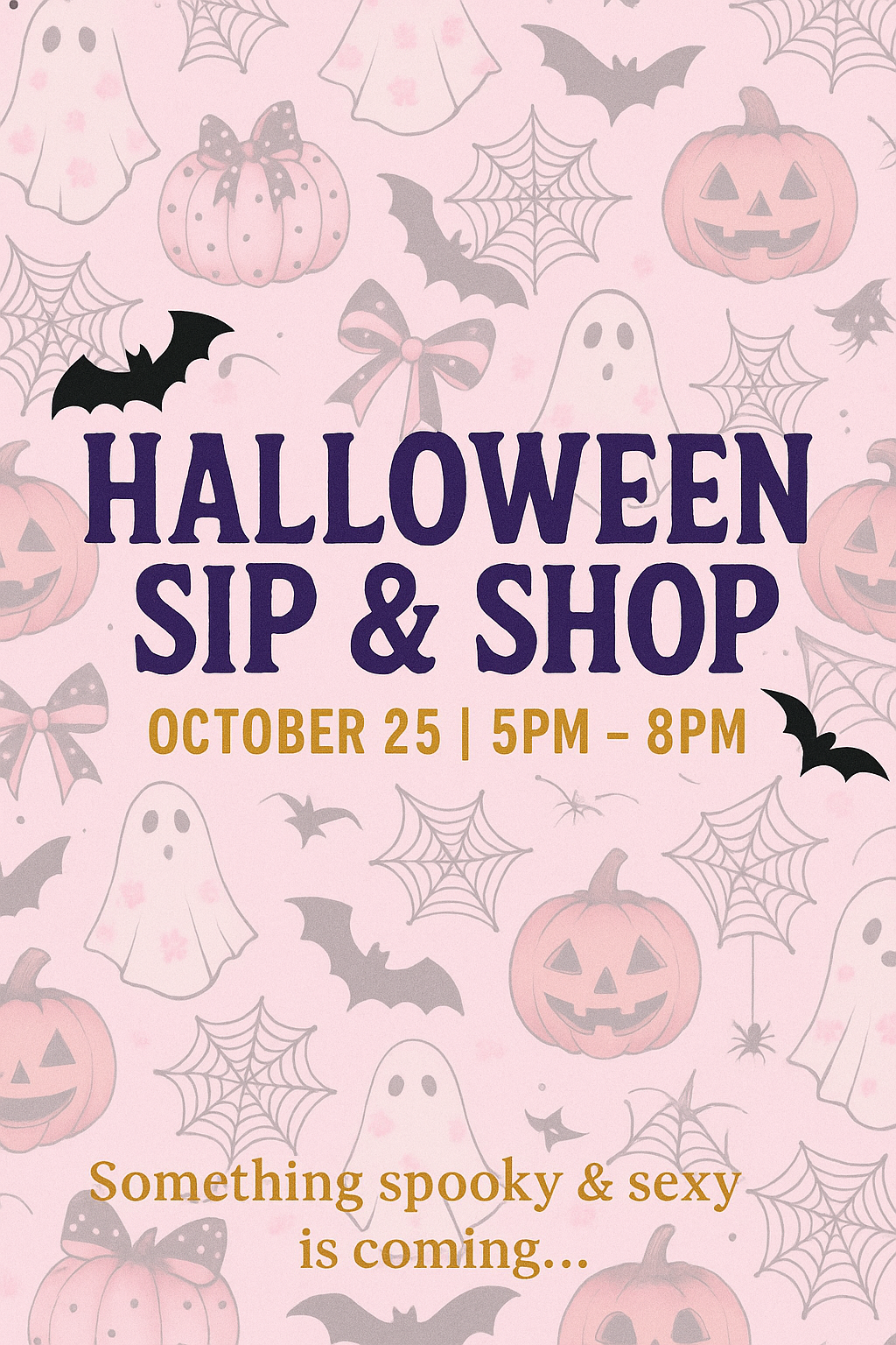 Sexy Halloween Sip & Shop Ticket