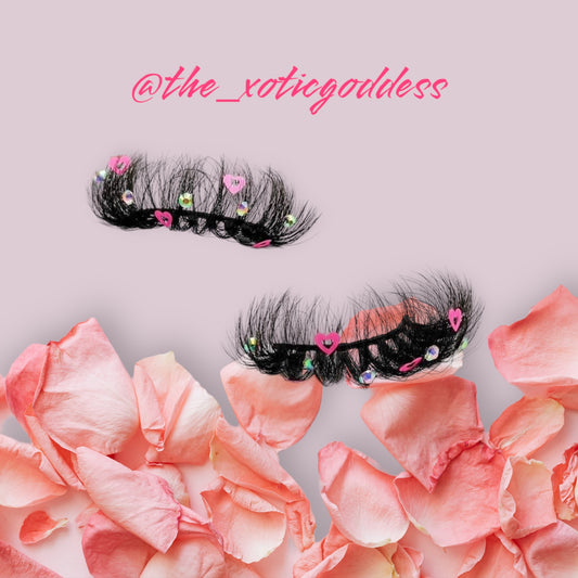 Bling Heart Lashes