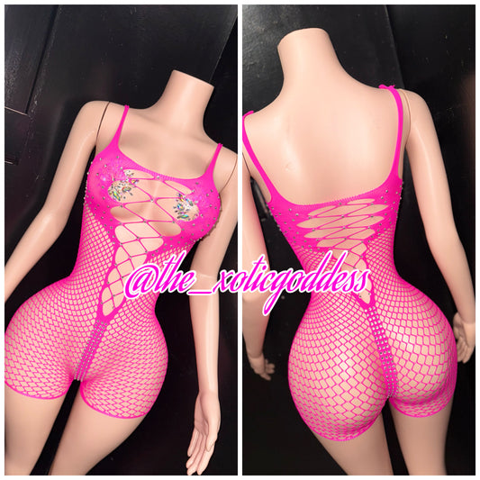 Magenta Romper